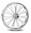 Rc0321350-cyn-chr-00-07-flh 00-07 Rc Components Chrome Cynical 21 Front Wheel Tire Harley Flh T