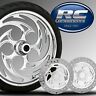 0321350-85c Savage Chrome Wheel Tire Rotor Package By Rc Components Hd