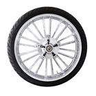 0335-0005 Coastal Moto Chrome Atlantic Front Wheel Tire Harley