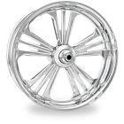 1228-7106r-icn-ch Pm Chrome Front Dual Disc Icon Wheel Harley Flh