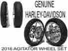 2016 Take-offs Harley Davidson Touring Chrome Agitator Wheel Set Front Rear Rim Tires Rotors