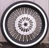 37-513wwpackage American Classic Motors Black King Spoke Fat Front Wheel Rim