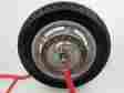 41058-08 2008 08 Harley Davidson Sportster Xl883c Oem Rear Wheel Rim Tire Rotor