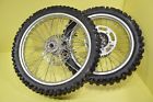 41090-1092 41090-108 Kawasaki Kx Front Rear Wheel Rim Hub Spokes Tire Complete