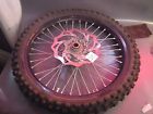450sxf 7730900114430 Ktm 2008 Complete Front Wheel Black Rim Oem Hub Excel 03-14 450 Sxf