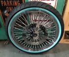 57604146-87-4584 Wps Chrome Mammoth Fat Spoke Front Wheel White Wall Tire