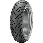 160-70b-17 697662125228 Dunlop American Elite Rear Motorcycle Tire Black Wall