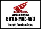 80115-mke-a50 Honda Brkt Number Plate New Oem 782708697620