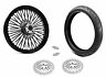 Acm2135blkoutdd-bw-package American Classic Motors Fat King Spoke Black Front Bw Wheel