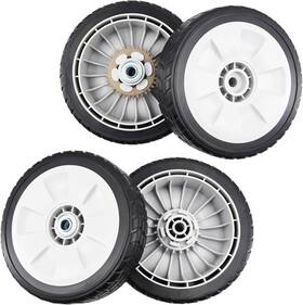 Automost Hr-216 4 Pack Lawn Mower Wheels Kit 8 Inch Rear And Front Drive For Inches