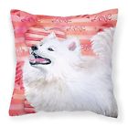 Bb9778pw1818 Carolines Treasures Samoyed Love Outdoor Canvas Pillow Multicolor 652259222544