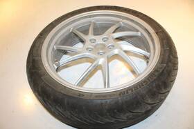 36318523255 Bmw 2014 F800 Gt Rear Wheel Back Rim W Tire 180/55 Zr17