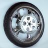 Creations 5 Front Rear Wheel Rotors Tire Package For Harley
