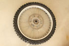 D739fa Kawasaki Kdx Front Wheel Rim Tire And Brake Rotor