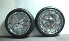 Drft-chr-21-18 Arlen Ness Drift Chrome Wheel Metzeler Tires Rotors Packages Harley
