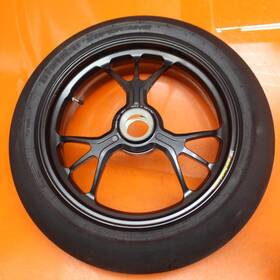 50221861aa Ducati 16-18 Monster 1200 Brembo Forged Straight Rear Wheel Back Rim W Tire