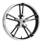 Enforcer Style Reinforcer Black Cut Front Wheel Small Blemish Harley