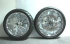 Flr5-chr-21-18 Arlen Ness Flare Chrome Wheel Metzeler Tires Rotors Packages Harley