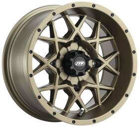 I.t.p. Tires 1428636729b I.t.p. Hurricane Wheel Bronze 14x7 5 2 4/110