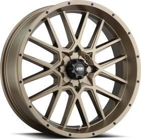 I.t.p. Tires 1822515729b I.t.p. Hurricane Wheel Bronze 18x6.5 4 2.5 4/137