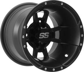 Itp 1028334536b I.t.p. Ss112 Sport Wheel 10x5 - 3 2 Offset 4/144 Black