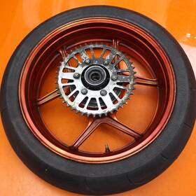 41073-0013-r2 Kawasaki 2004 2005 Ninja Zx10r Oem Straight Rear Wheel Back Rim