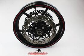 41073-0129-19k Kawasaki 07-12 Ninja Zx6r Braided Oem Straight Front Wheel Rim