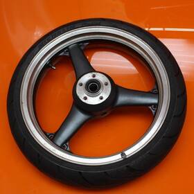 41073-1633-9i Kawasaki 00-02 Ninja Zx6r Zx600 Oem Front Wheel Rim W Tire