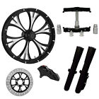 Majestic-sngl-ecl-kit-23pckg Majestic Eclipse Wheel Tire Single Side Raked Triple Trees Lowers