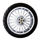 Metatl185ch-abs Coastal Moto Chrome Atlantic Rear Wheel Tire Harley Abs