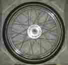 Mh90-21 Harley-davidson 21 Spoke Front Wheel With Dunlop D402f Tubeless Tire