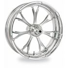 Par-chr-21-16 Pm Paramount Chrome Front Rear Wheels Package Set Tires Harley