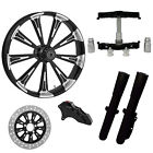 Raider-sngl-ecl-kit-23pckg Raider Eclipse Wheel Tire Single Side Raked Triple Trees Lowers