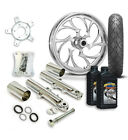 Rc-shft-chr-frt-pkg-14 Rc Shifter Wheel Tire Complete Chrome Front End Package Harley
