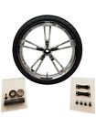 Reinforcer-whl-21 Reinforcer Chrome Front Wheel Mounted Tire Harley Touring