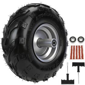 Rzeozu Ro-ltzc-100-q 145/70-6 Tires Mini Bike Front Wheels Rims And Silver
