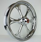 Slk6-09 Epc Slik Chrome Front Wheels Rotors Tires Harley