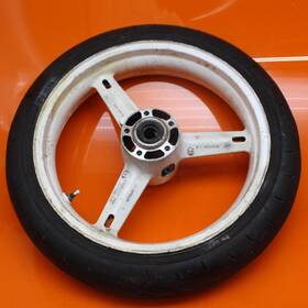 4111-35f01-28w Suzuki 01-05 Gsxr 600 750 Oem Front Wheel Rim