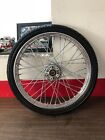 T-21-2.15 Tla Harley Davidson Spoked Front Wheel Me Marathon Tire Original