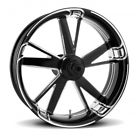 Xcg-bmp-21-16 Pm Xtreme Charger Black Platinum Cut Front Rear Wheels Package