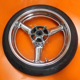 5pw-25168-00-98 Yamaha 2003 2002 Yzf R1 Chrome Oem Front Wheel Rim
