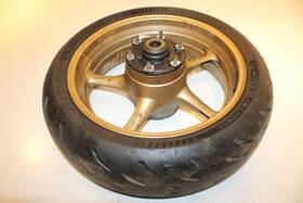 5sl-25338-00-3x Yamaha 2009 Yzf R6 Rear Wheel Back Rim Tire 180/55 Zr17