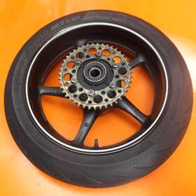 Yamaha 5sl-25338-00-4x 2008-2016 Yzf R6 R6r Oem Straight Rear Wheel Back Rim W Tire