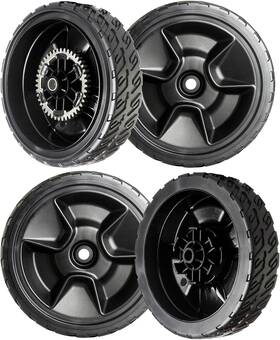 Zalana 42710 44710 Lawn Mower Wheels Kit For 2x 42710-vr8-n00za 2 44710-vr8-n00za - 8 Inches