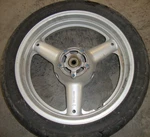 2001 Suzuki Katana Rear Wheel Rim Tire Back 150/70 17. Fixed Price $109.89.