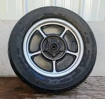 1986 1987 Honda Shadow VT700C Rear Wheel & Tire. Fixed Price $129.00.