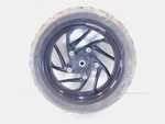2009-2014 Bmw Cast Black Rear Wheel Rim 17" X 5.5" Slightly Bent. Fixed Price $249.95.