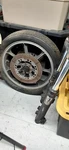1981 Kawasaki KZ1300 Front Wheel With Dual Disc. Fixed Price $100.00.