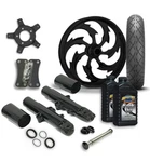 Rc 21 Assault Wheel Tire & Complete Black Front End Package Harley 14-19 Flh. Fixed Price $2499.95.