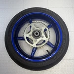 2023-2024 Suzuki SV650 Rear Wheel Back Rim Oem Straight Sprocket Rotor Blue Tire. Fixed Price $340.00.